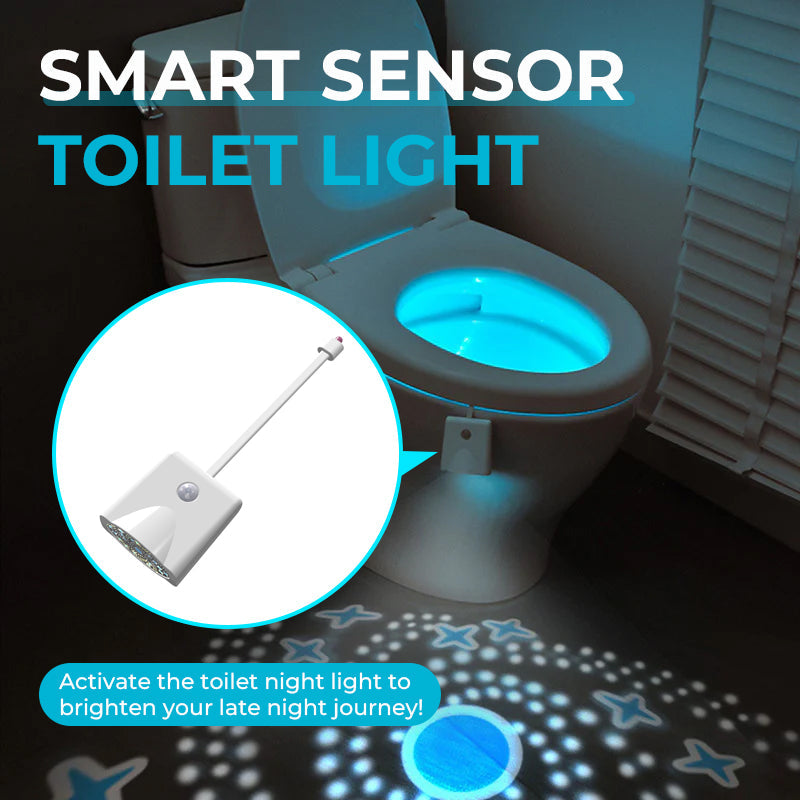 Toalettbelysning med smart sensor